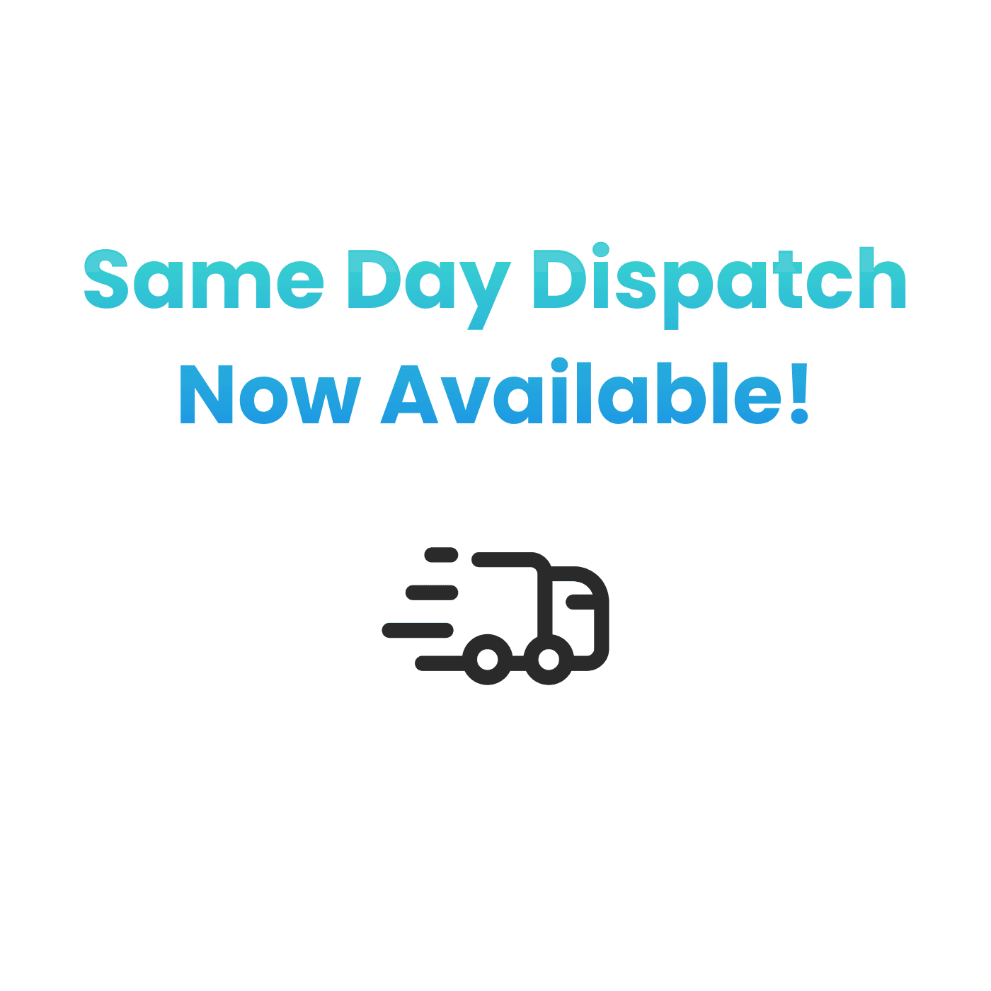Same Business Day Dispatch Before 2pm (Sydney Time) Now Available